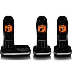 BT 7610 Digital Cordless Phone with Nuisance Call Blocker & Answering Machine, Trio DECT
